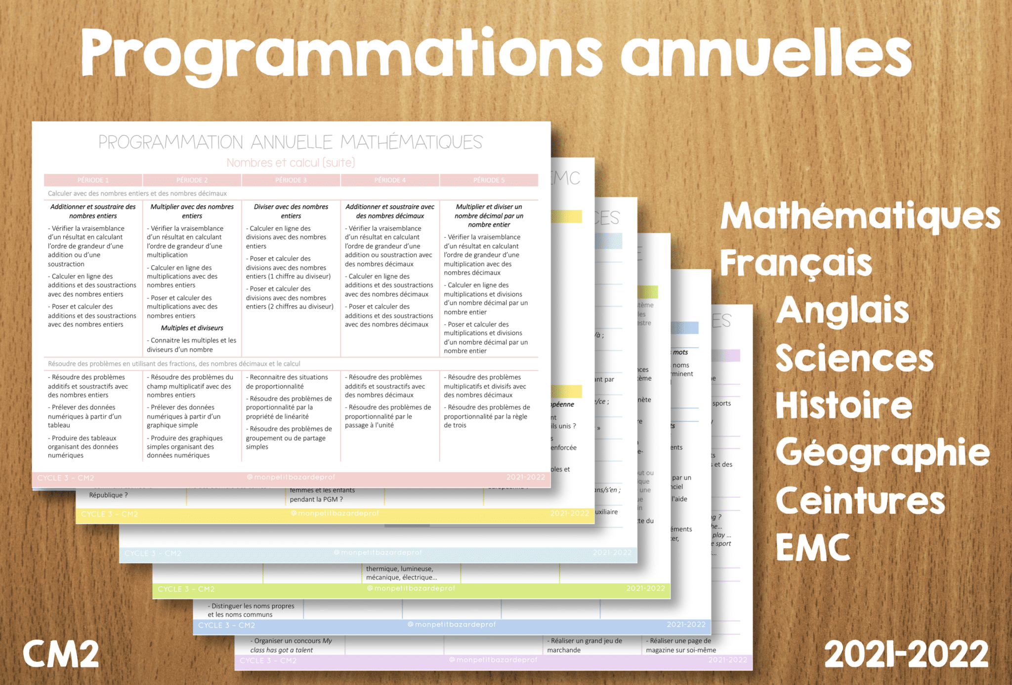 Programme Scolaire 2023 2024 - Image To U