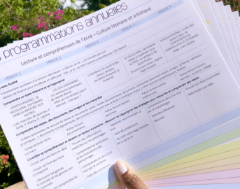 Mes Programmations Annuelles 2023-2024